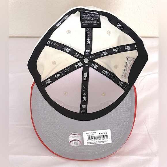 NEW ERA “SF Giants” Repreve Green Collection 59FIFTY Fitted Hat Size 7 7/8 NWT - Picture 6 of 6